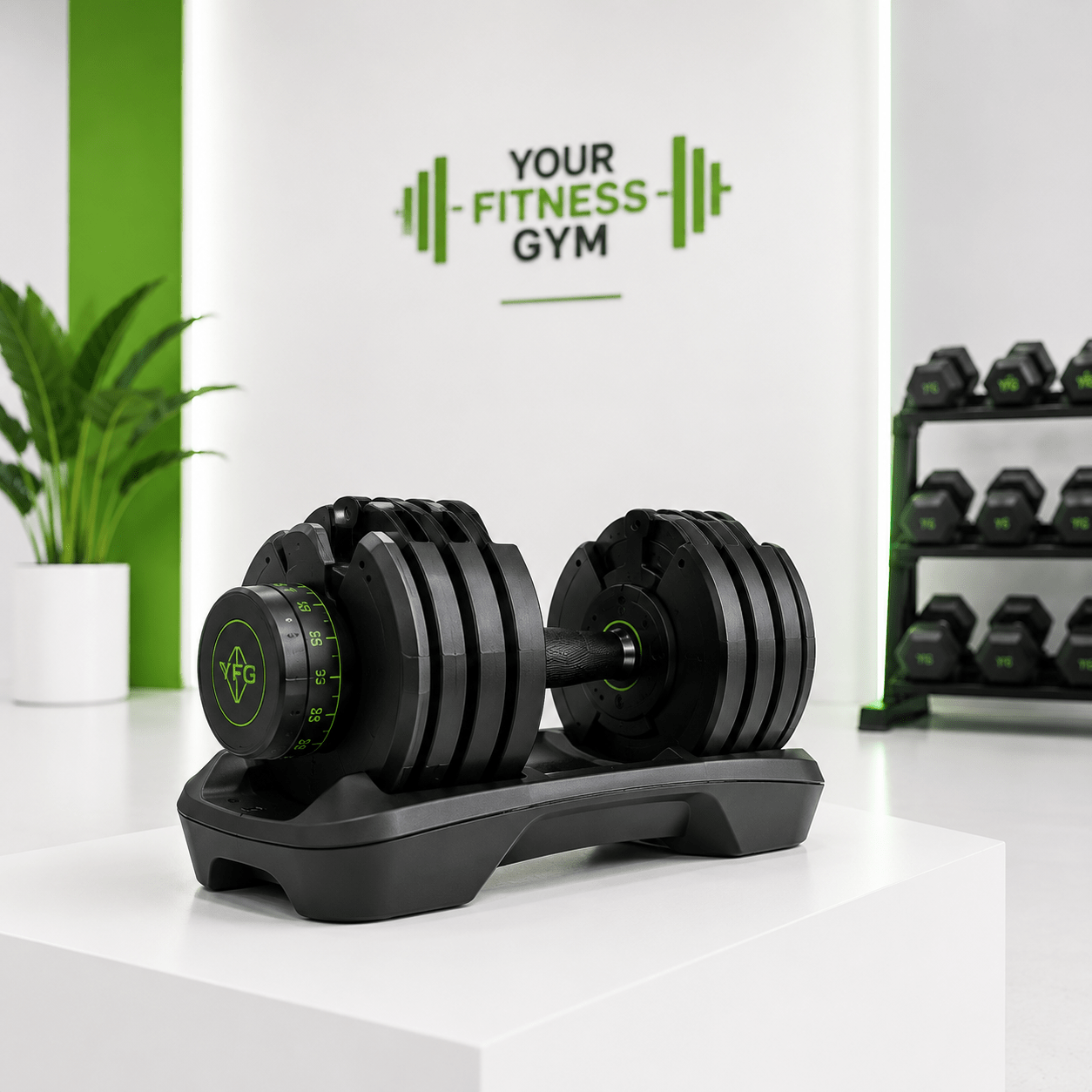 Adjustable Dumbells -  your fitness gym 