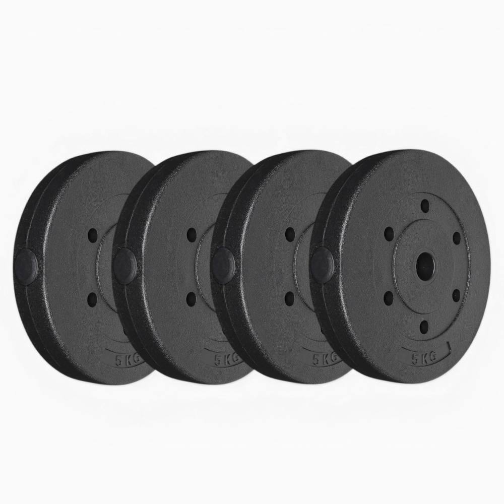 Vinyl Weight Plates for Barbells & Dumbbells