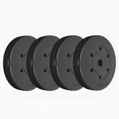 Vinyl Weight Plates for Barbells & Dumbbells