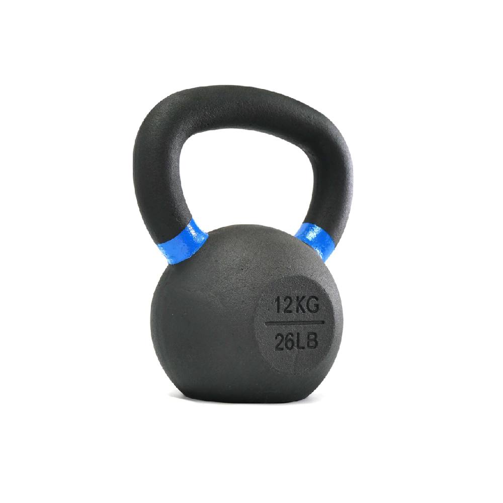 Cast Iron Kettlebells – Powder Coated, Colour Coded, 10kg to 16kg