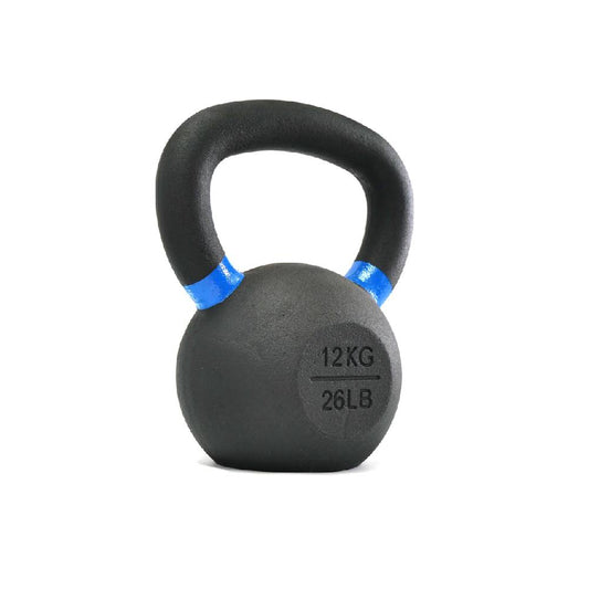 Cast Iron Kettlebells – Powder Coated, Colour Coded, 10kg to 16kg