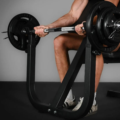 Adjustable Preacher Curl Bench for Bicep & Arm Strength Training