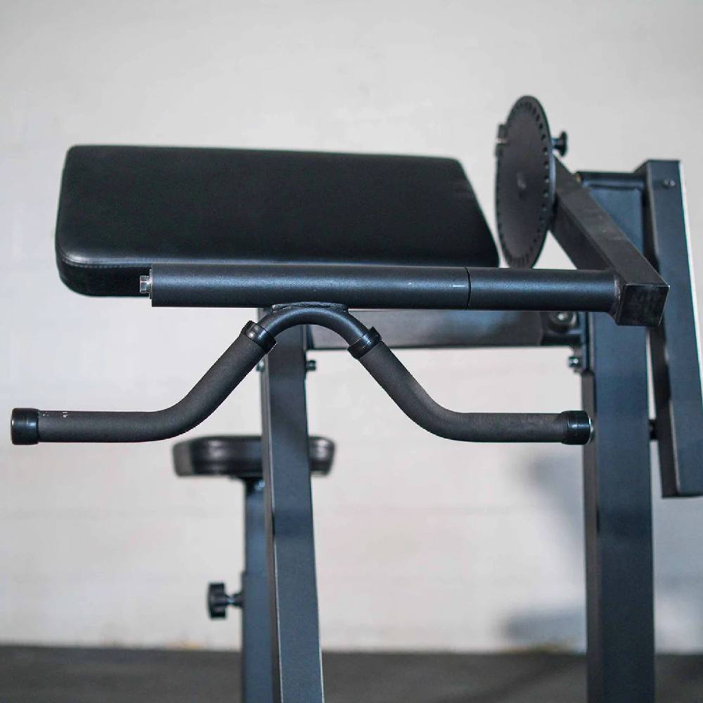 Adjustable Seated Preacher Curl Machine for Bicep & Tricep Strength Training