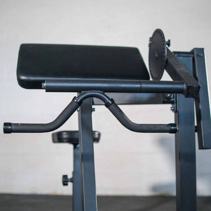 Adjustable Seated Preacher Curl Machine for Bicep & Tricep Strength Training