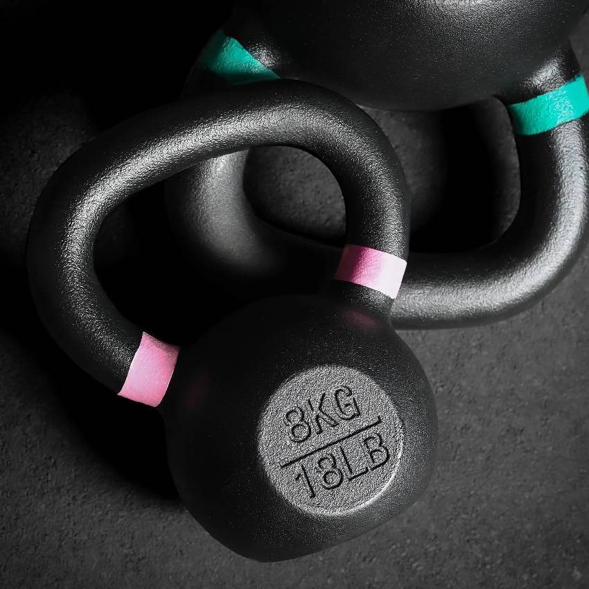 Cast Iron Kettlebell Set (4kg–10kg) - Image 2