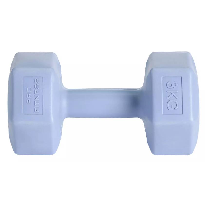 Pro Fitness Vinyl Dumbbell Tree - 12Kg - Image 3