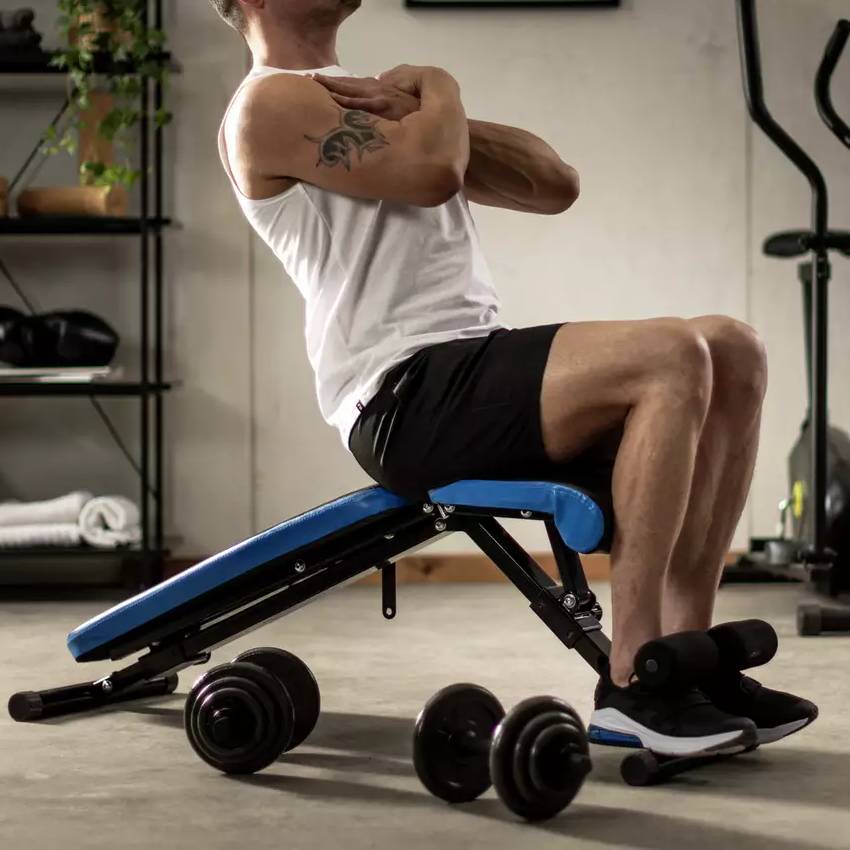 Pro Fitness Adjustable Foldable Weight Bench - Image 4