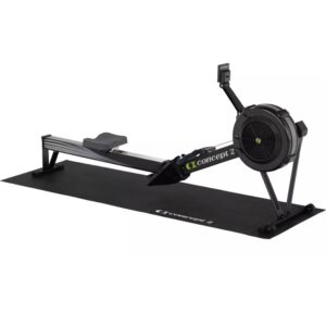 Concept2 RowErg with PM5 Standard Legs with Floor Mat & Seat Pad