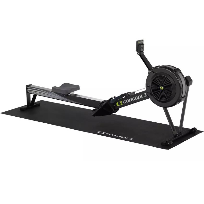 Concept2 RowErg with PM5 Standard Legs with Floor Mat & Seat Pad