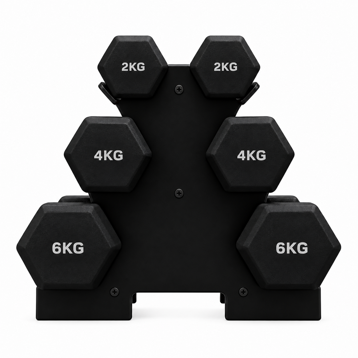 Northern Storage 3-Tier Dumbbell Mini Rack - 0.4kg - Image 2