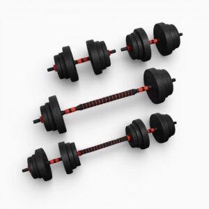 Adjustable Dumbbell & Barbell Set